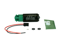 Load image into Gallery viewer, AEM 340LPH 65mm Fuel Pump Kit w/ Mounting Hooks - Ethanol Compatible