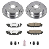 Power Stop 13-16 Subaru BRZ Rear Z26 Street Warrior Brake Kit