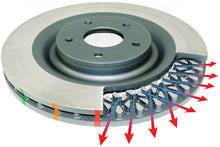 Load image into Gallery viewer, DBA 04-07 WRX/STI 10 Stud Hole Rear Slotted 4000 Series Rotor