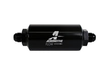 Load image into Gallery viewer, Aeromotive In-Line Filter - (AN -8 Male) 10 Micron Fabric Element Bright Dip Black Finish