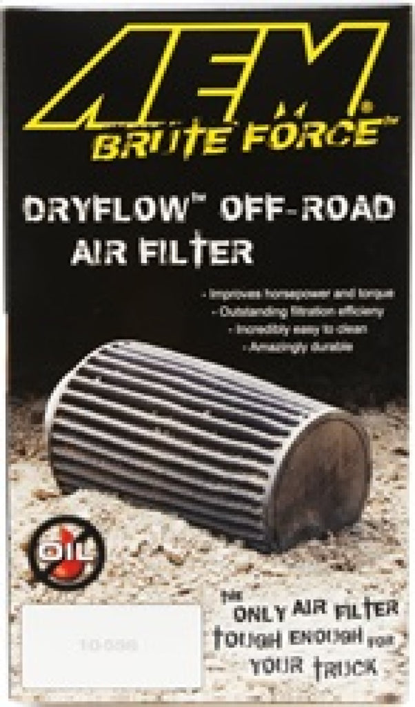 AEM 3 inch x 8 inch DryFlow Air Filter